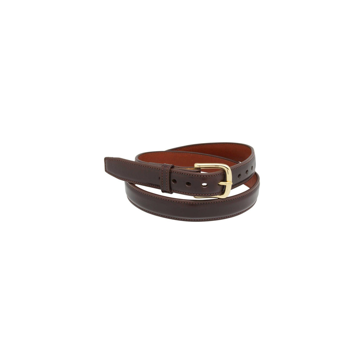 1 1/4" Steel Core Gun Dress Belt — Dark Brown — YourTack