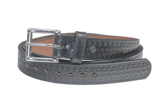 1 1/2" Embossed Steel Core Gun Belt