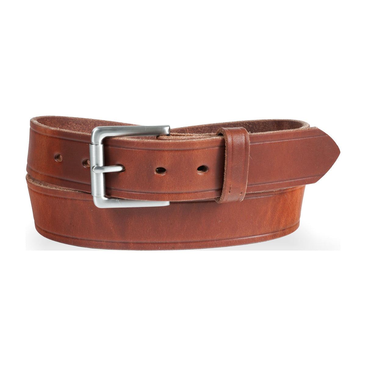 1 1/2" Heavy Duty Men's Leather Work Belt — Sedona Hot Dipped — YourTack