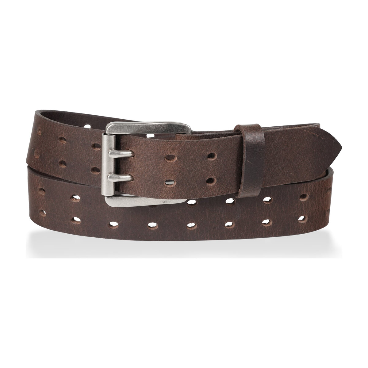 Rebel — 1.5" Double Prong Work Belt — Dark Brown — YourTack