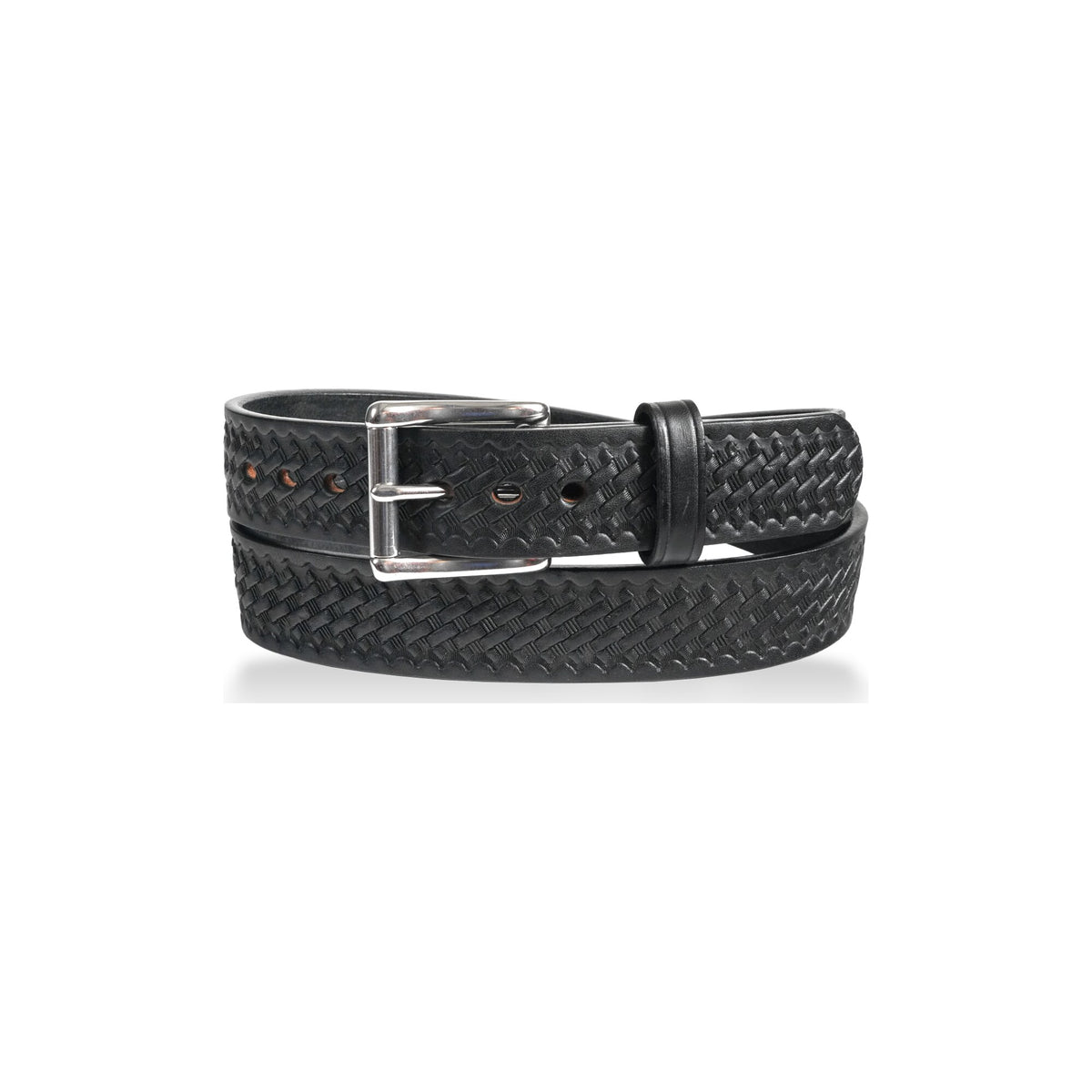 1 1/2" Basketweave Gun Belt — Black — YourTack