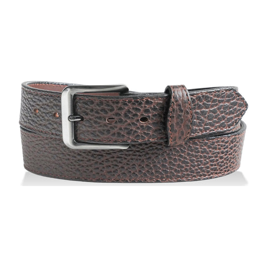 1 1/2" Classic American Bison Belt — Dark Brown — YourTack