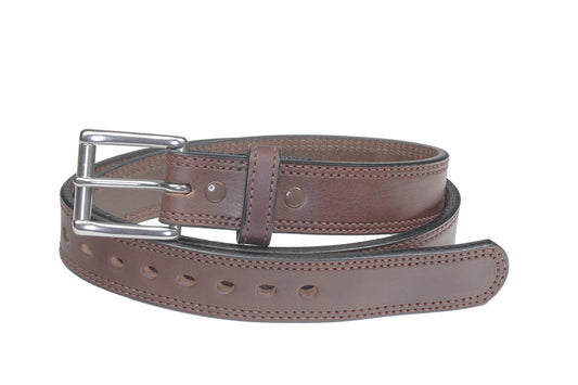1 1/2" Double Stitch Gun Belt — product photo — YourTack