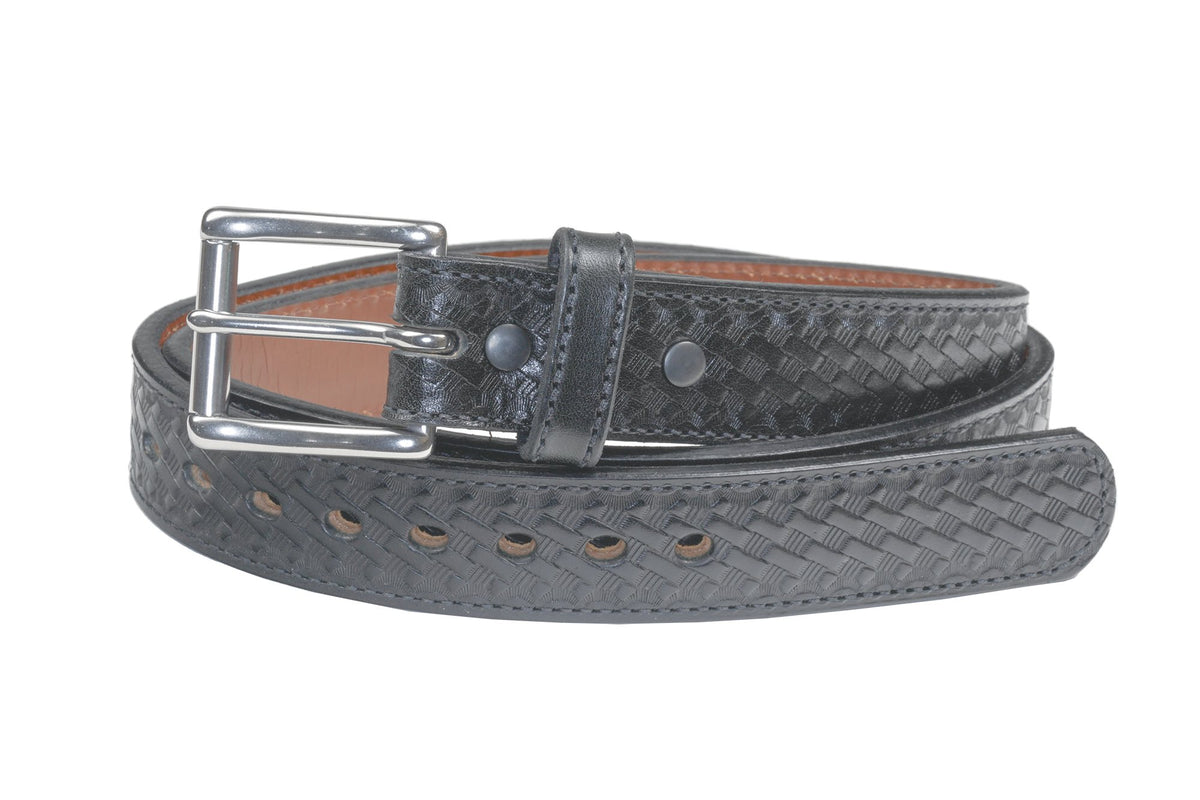 1 1/2" Embossed Steel Core Gun Belt — product photo — YourTack