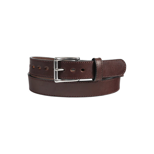 1 1/2" Stitched Gun Belt — Dark Brown — YourTack