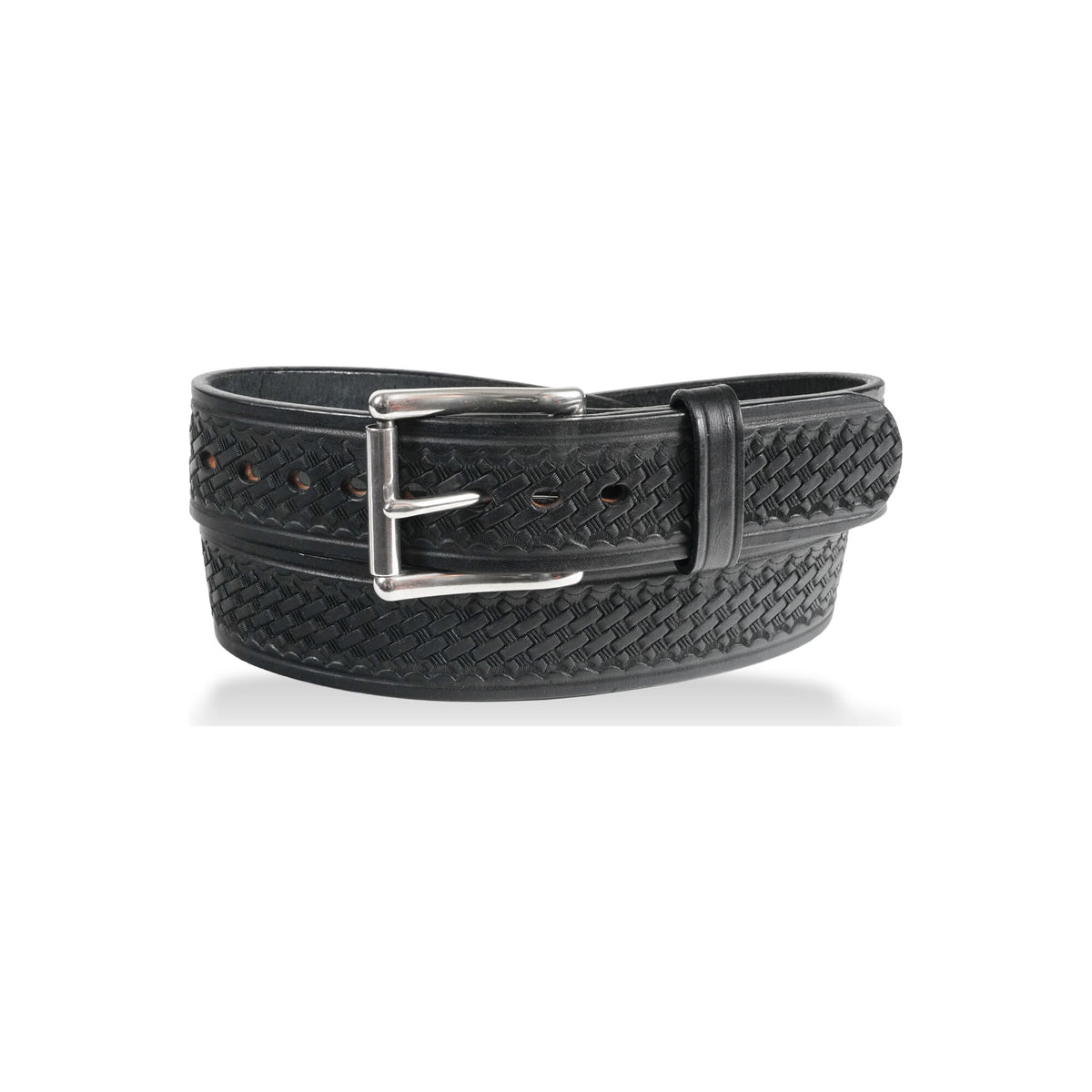 1 3/4" Basketweave Gun Belt — Black — YourTack