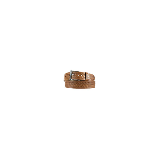 1 3/4" Basketweave Gun Belt — Medium Brown — YourTack