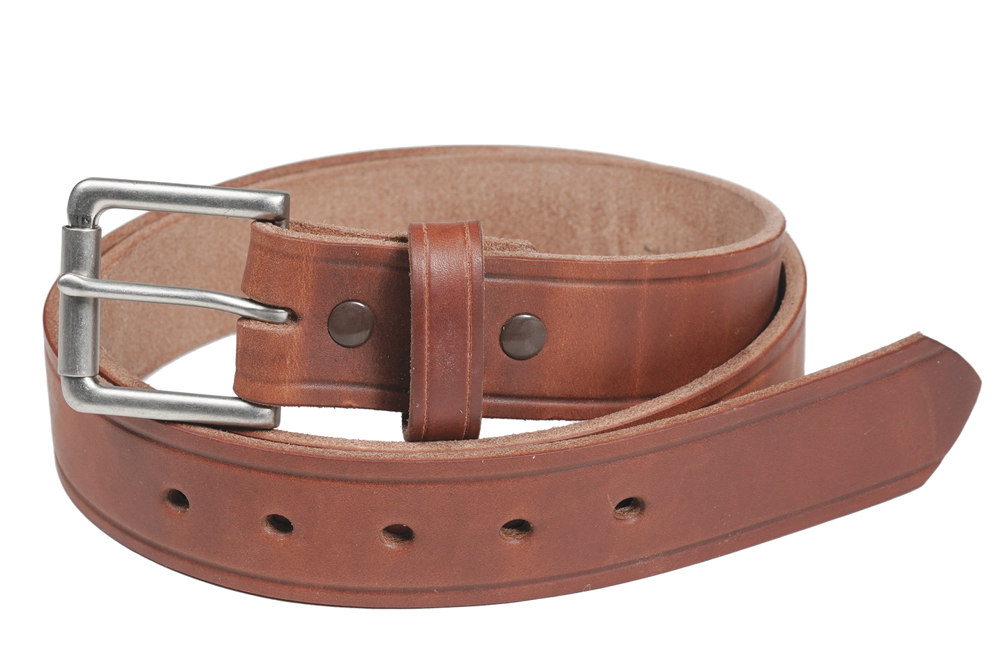 1 1/2" Heavy Duty Men's Leather Work Belt