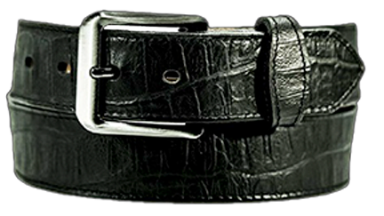1.5" Gator Scalloped Overlay Belt — West Port Leon - 8244-18