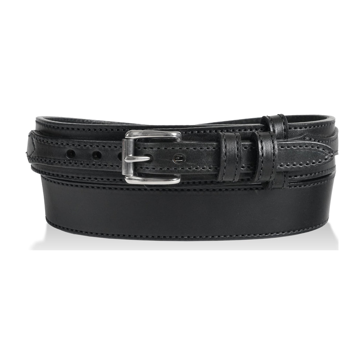 1 1/2" Ranger Style Men's Work Belt - Black