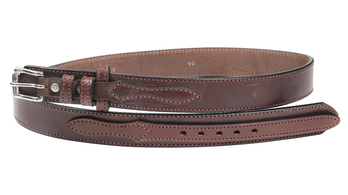 1 1/2" Ranger Style Men's Work Belt — Dark Brown — YourTack