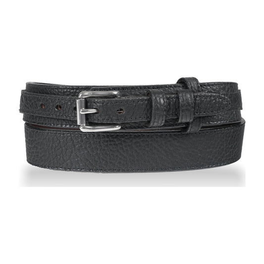 1 1/2" American Bison Ranger Belt — Black — YourTack