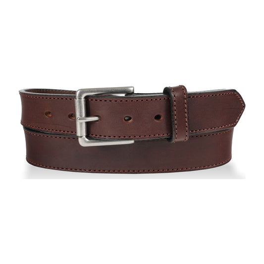 1 1/2" Heavy Duty Stitched Work Belt — Dark Brown — YourTack