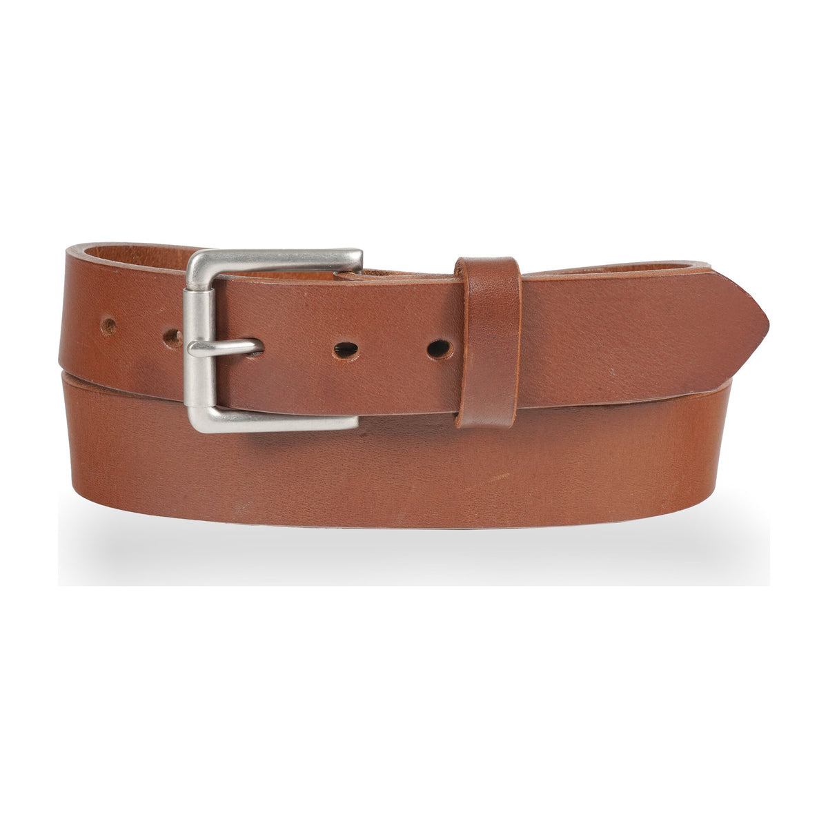 1 1/2" Smooth Classic Work Belt — Medium Brown — YourTack