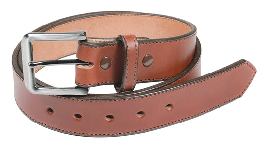 1 1/2" English Bridle Leather Dress Belt - YourTack