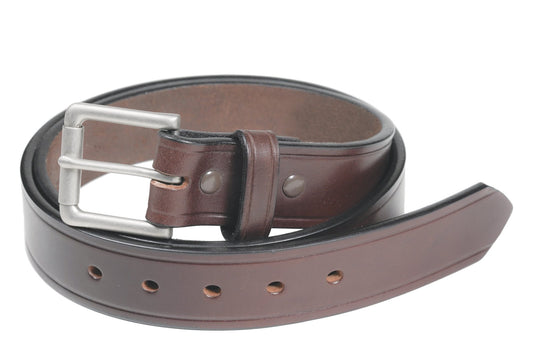 1 1/2" Heavy Duty Men's Leather Work Belt — product photo — YourTack