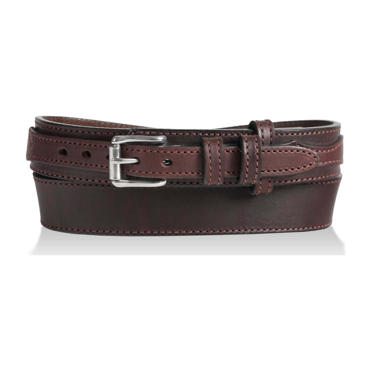 1 1/2" Ranger Style Men's Work Belt — Dark Brown — YourTack