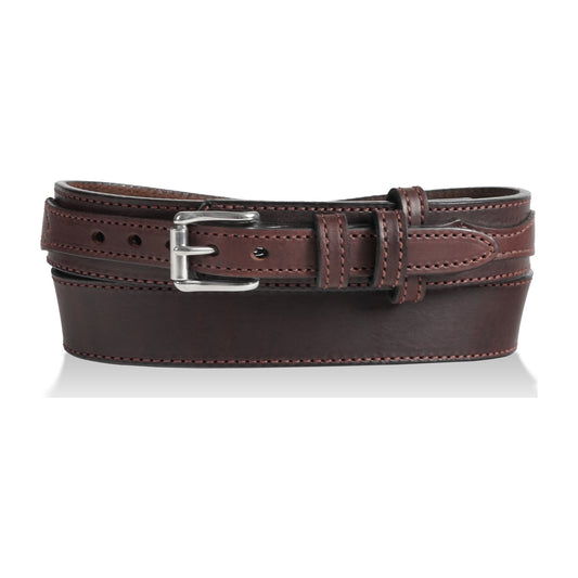 1 1/2" Ranger Style Men's Work Belt — Dark Brown — YourTack