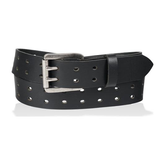 Rebel — 1.5" Double Prong Work Belt — Black — YourTack
