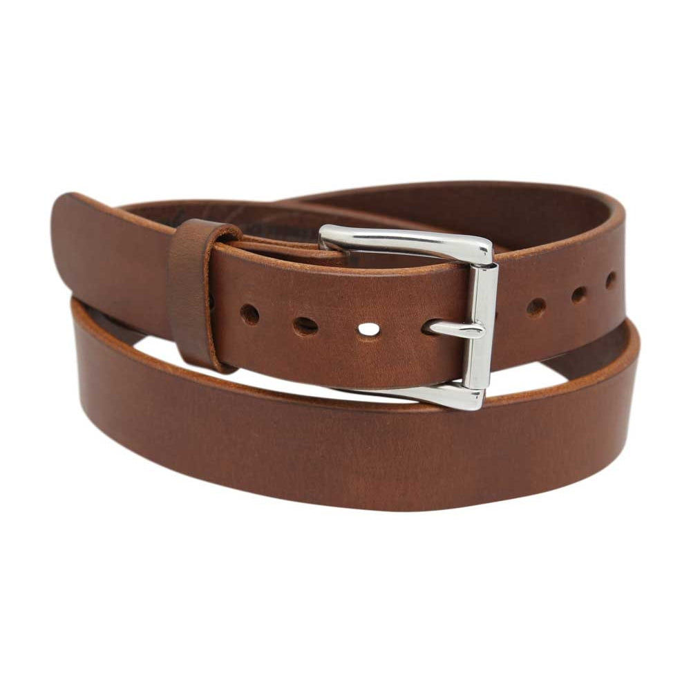 1 1/2" Smooth Gun Belt — Medium Brown — YourTack