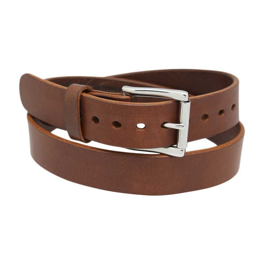 1 1/2" Smooth Gun Belt — Medium Brown — YourTack