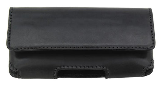 Cell Phone Leather Belt Holster Horizontal Heavy Duty Case - YourTack