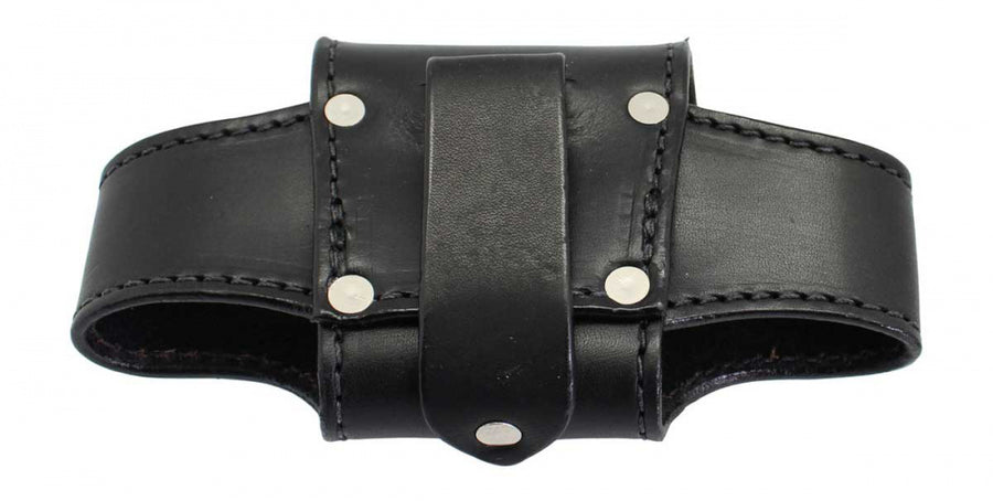 Horizontal Plain Leather Cell Phone Holster - YourTack