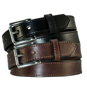 1 1/4" Stitched Leather Heavy Duty Work Belt - YourTack