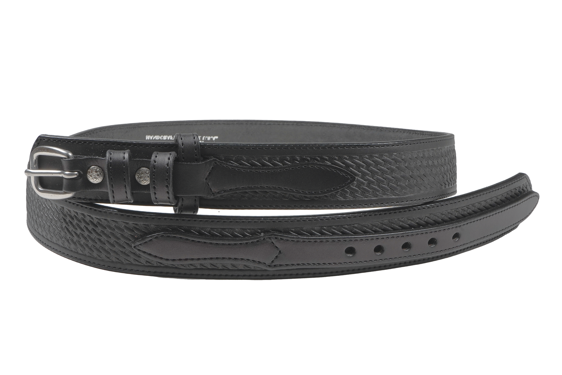 [IUGAMAKARAS] Double Stuff Western Belt /追跡付 Kamen Rider W Double Belt Ver.2 Black Buckle Adjustable