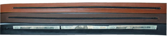 1 1/2" Leather Money Belt - YourTack