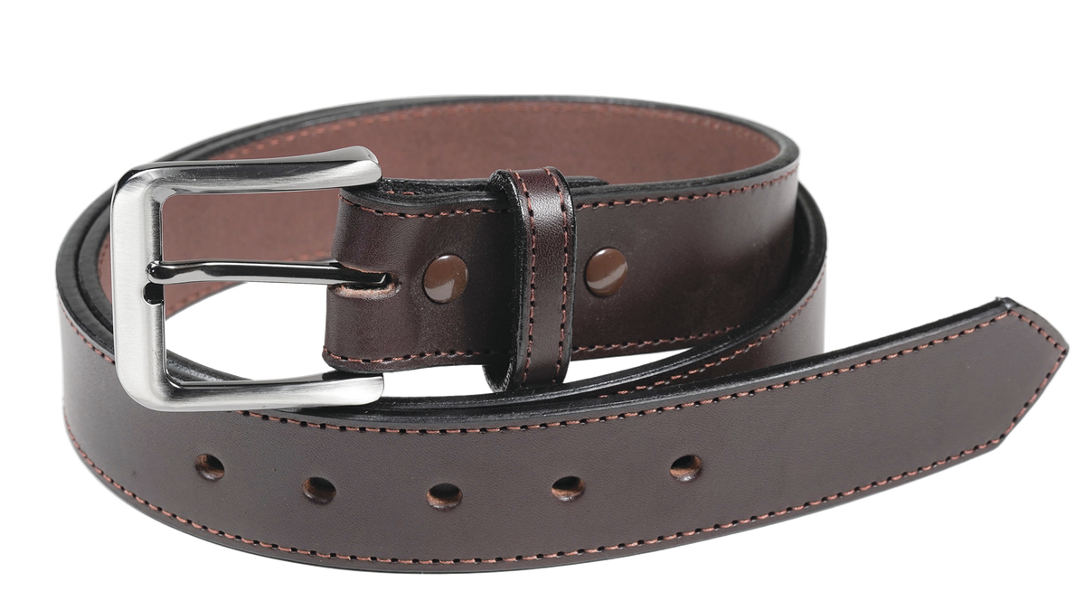 1 1/2" English Bridle Leather Dress Belt - YourTack